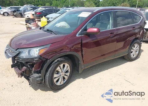 2014 Honda Cr-V Ex-L z USA, uszkodzony, nr VIN 5J6RM4H7XEL043345